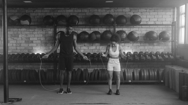 working out